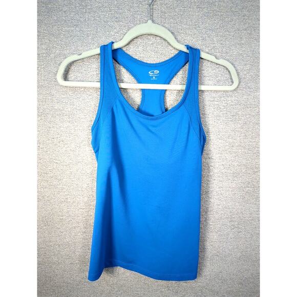 Champion Tank Blue Racerback Athletic Wear Size Small - Picture 3 of 7